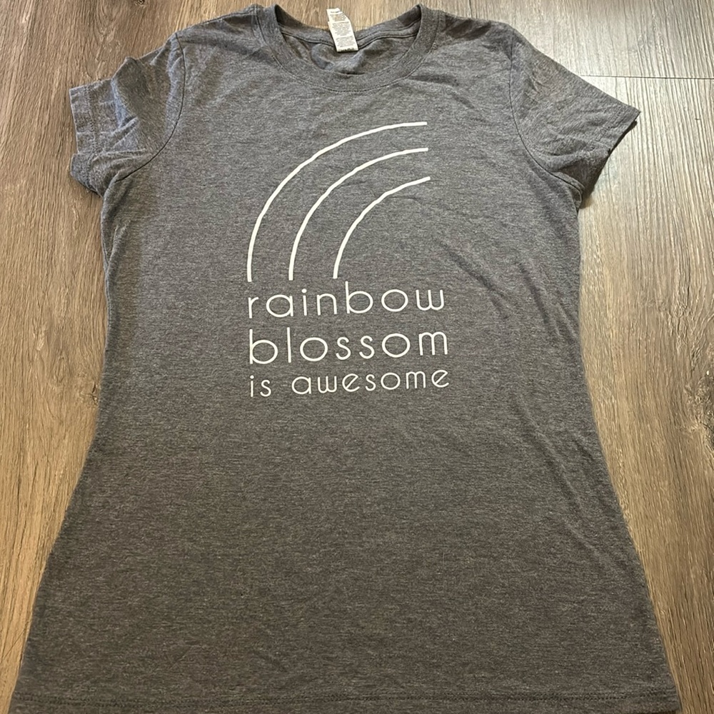 $ Clearance Sale $ Rainbow blossom is awesome tee